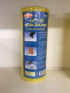 1/4" x 25' Recoil Air Hose.
