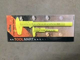 2pc Plastic Calipers.