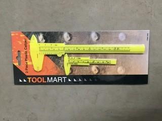2pc Plastic Calipers.