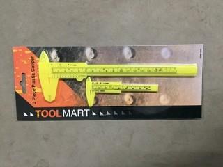 2pc Plastic Calipers.