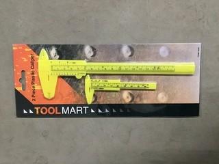 2pc Plastic Calipers.