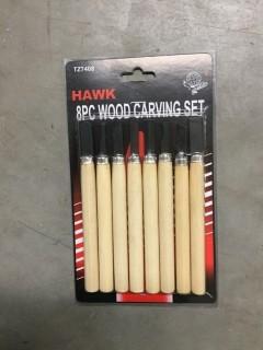 8pc Wood Carving Set.