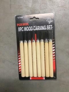 8pc Wood Carving Set.