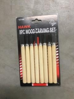 8pc Wood Carving Set.