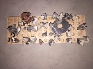 Qty of Assorted Router Bits.