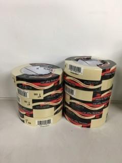Lot of (11) Rolls of 3M Masking Tape.