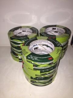 Lot of (18) Rolls of 3M Painter's Tape.