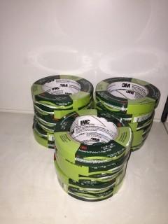 Lot of (17) Rolls of 3M Painter's Tape.