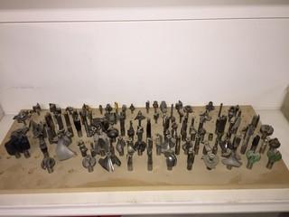 Qty of Assorted Router Bits.