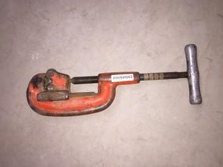 Ridgid Pipe Cutter.