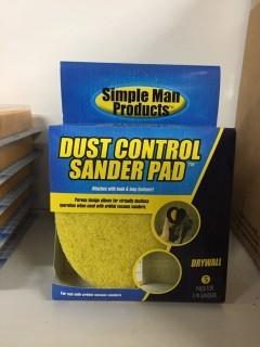 5pk Dust Control 5" Sander Pads.