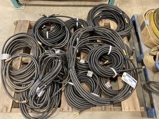 Quantity of 1/4" Gas Hose, New and Used, (W-1,3,1)