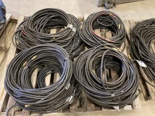 Quantity of 1/4" Gas Hose, New and Used, (W-1,3,3)