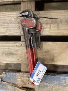 (2) Snap On 16" Pipe Wrench (W-3,3,1)