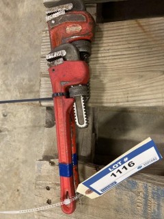 (2) Ridgid 14" Pipe Wrench, Task 10" Pipe Wrench (W-3,3,1)