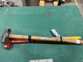 (2) 8lb Sledge Hammers (W-3,4,3)