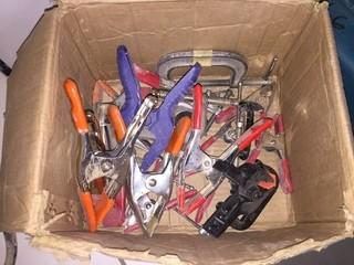 Qty of Assorted Clamps.
