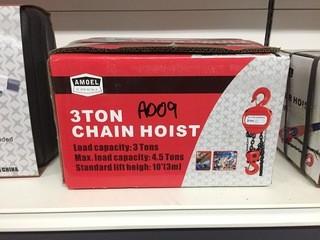 3 Ton Chain Hoist.