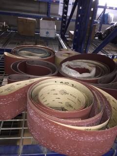 Qty of Sand Paper Rolls.