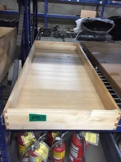 Wood Drawer, 1180mm x 500mm x 108mm.