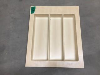 Plastic Utensil Insert, 550mm x 540mm.