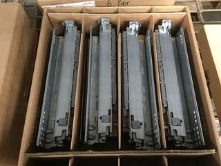 Box of (6) Pairs of Blum Movento BluMotion Slides.