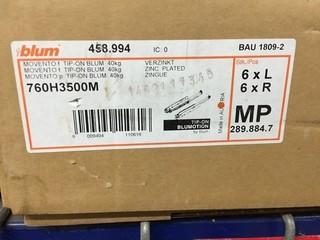 Qty of Blum BluMotion Slides.