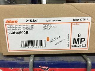 Qty of Blum BluMotion Slides.