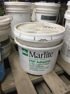 3.5 Gallon Marlite FRP Adhesive, C551 Light Cream.