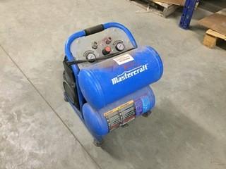 Mastercraft 5 Gallon Compressor.