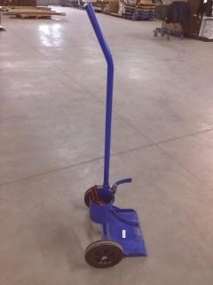 Propane Tank Cart with Torch Cup.