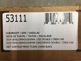 Husky GMC/Chevy Front Floor Liners.