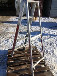 Aluminum Step Ladder 5'.