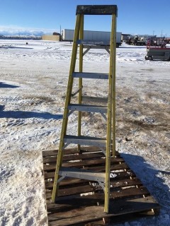 Fiberglass Step Ladder 6'.