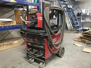 Lincoln Electric Idealarc CV305 Mig Welder c/w LF-72 Wire Feeder, 3 Phase.