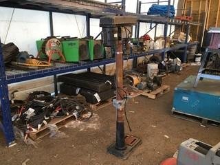 Adjustable Electric Drill Press 110 Volt 1/2 HP.
