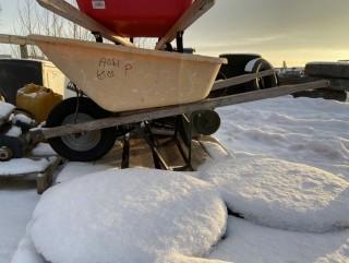 Plastic Wheelbarrow. Yellow