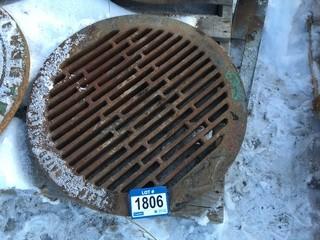 Metal Storm Sewer Covers.