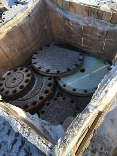 Lot of Assorted Flanges.