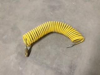 Coiled Air Hose.