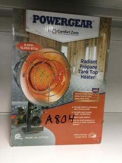 Powergear Radiant Propane Heater.