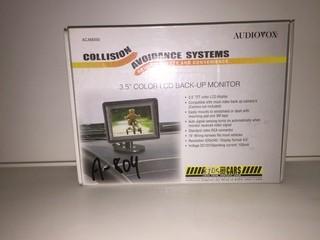 Audiovox 3.5" LCD Back Up Monitor.