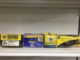 Lot of (4) Halogen Headlights.