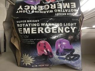Rotating Emergency Warning Light.
