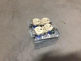 Electrical Box & (2) Outlets.