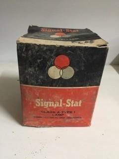Signal-Stat Glass A-Type 1 Lamp.