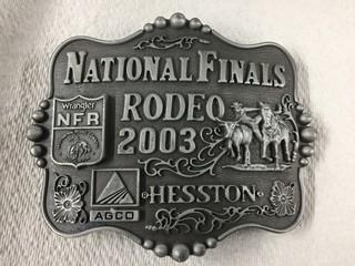 NFR 2003 Belt Buckle.
