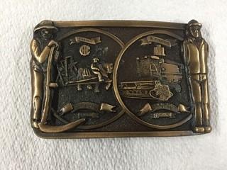 McCormick Reaper Belt Buckle.