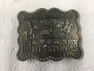 NFR 1987 Belt Buckle.