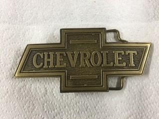 Chevrolet Belt Buckle.